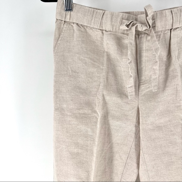 Liz Claiborne Women's Flax Wide Leg Linen Pants - XSP - Picture 2 of 6
